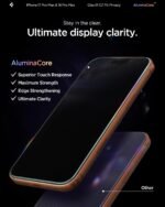 Spigen AluminaCore Tempered Glass Screen Protector [Glas.tR EZ Fit - Privacy] designed for iPhone 17 Pro Max | iPhone 16 Pro Max [2 Pack] 9H+ Hardness, Aluminum-Enhanced Durability - Image 4