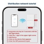 WiFi Smart Push Button Light Switch, Neutral Wire Required, Single-Pole, Single-Gang 2-Button, Works with Alexa, 2.4GHz, Non-Dimmable, White - Image 7