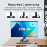 ASUS 27” Eye Care Monitor (VA279QG) – IPS, Full HD, 99% sRGB, Frameless, 120Hz, Adaptive-Sync, 1ms, Speakers, HDMI, DisplayPort, VGA, Low Blue Light, Flicker Free, Wall Mountable, 3 yr Warranty - Image 4