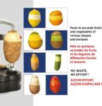 Starfrit Rotato Express Electric Peeler - 2 Spare Blades - Safe & Easy to Use - Effortlessly Peels Vegetables and Fruit - Image 4