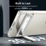 ESR for Samsung Galaxy S24 Ultra Phone Case, 3 Stand Modes Kickstand for S24 Ultra Cover, Military-Grade Drop Protection, Slim Fit, Boost Series Case, Clear - Image 3