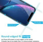 NEW'C 3 Pack Designed for iPhone 11 and iPhone XR Screen Protector (6.1"), Enhanced Tempered Glass Protection, Case Friendly Anti Scratch Bubble Free Ultra Resistant - Image 4
