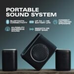Rocksteady Stadium 2: Four Speakers and One Subwoofer Bundle - Immersive, connectible, and up to 150 ft of Range. Up to 30 Hours of Battery Life. - Image 3