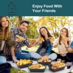 WGCC Meal Prep Containers, 50 Pack Extra-thick Food Storage Containers with Lids, Disposable & Reusable Plastic Bento Lunch Box, BPA Free, Stackable, Microwave/Dishwasher/Freezer Safe (24 oz) - Image 4