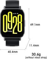 Xiaomi Redmi 5 Active Smart Watch, Step Counter Watch for Women Men with 2" LCD Large Display, 140 Sports Modes, 5ATM Waterproof (Active-Midnight Black) - Image 3