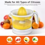 Citrus Juicer, Orange Juicer | Electric Citrus Juice Squeezer with Adjustable Pulp Control, 32oz | for Oranges, Grapefruits, Lemons and Limes - Image 3
