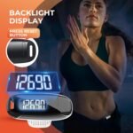 3D Pedometer for Walking, Simple Walking Step Counter with Removable Clip and Strap, USB Rechargeable Step Tracker with Backlight, Accurate Step Counter for Men Women Seniors - Image 5
