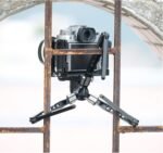 Leofoto MT-03 Tabletop Tripod, Aluminum Mini Tripod, 2 Leg Sections, Foldable Leg, Portable and Compact, 1/4" Mounting Stud and Accessories Thread (MT-03) - Image 3