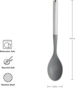 KitchenAid Basting Spoon with Stainless Steel Handle, Nonstick Safe, Ideal for Basting, Stirring, and Serving, Durable and Dishwasher Safe - Image 3