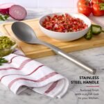 KitchenAid Basting Spoon with Stainless Steel Handle, Nonstick Safe, Ideal for Basting, Stirring, and Serving, Durable and Dishwasher Safe - Image 4