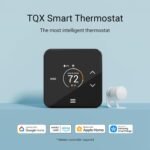 Lux TQX Thermostat with Remote Sensor, WiFi Thermostat Works with Matter, Alexa, Apple Home, Google, App & Voice Control, Programmable Smart Thermostat, C-Wire and Wall Plates Included - Image 3