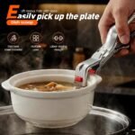 Multi-Purpose Hot Plate Grippers Set, Anti-Scald Bowl & Dish Holder Clips, Non-Slip Kitchen Gripper Tongs (1pc) - Image 3