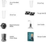 NutriBullet NB50500 Ultra Personal Blender, Gray (Renewed) - Image 3