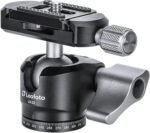 Leofoto MT-02C+LH-22 Carbon Fiber Mini Travel Tabletop Tripod, 2 Leg Section, 1/4" Tripod Mounting Stud Ball Head Kit (Olive) - Image 6