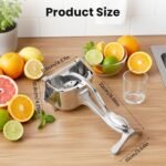Manual Lemon Juicer, 2026 Heavy Duty Aluminum Alloy Fresh Fruit Juice Squeezer, Citrus Juicer Hand Press, Manual Juice Squeezer for Home, Kitchen, Restaurant (1) - Image 4