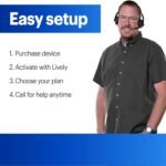 Lively Mobile2 - Medical Alert Device - 24/7 Emergency Help - Waterproof - with Optional Fall Detection - Lanyard Included - for Greater Independence - Image 4