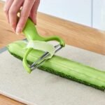 Green Cabbage Shredder,Vegetable Cutter Cabbage Slicer,Stainless Steel Fruit Vegetable Potato Peeler Graters Kitchen Must Have for Home Restaurants Kitchen Utensils (18 * 12cm) - Image 5