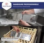 Bron Coucke Stainless Steel Bron Mandolin Slicer Without Pusher 215030 Gray, Without Hand Guard - Image 5