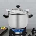 Pressure Cooker, 27.47qt Stainless Steel Pressure Stewing Pot, Silver Cooktop Pressure Cookers with Handle/Top Knob for Electric/Ceramic/Gas/Induction Stove - Image 3