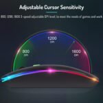 Wireless Mouse for Computer Laptop,Bluetooth Mouse for Apple MacBook,Dual Mode BT 5.0+ 2.4GHz USB Mice - Image 4