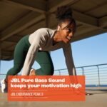 JBL Endurance Peak 3 Dust and Waterproof True Wireless Active Earbuds - Black (Renewed) - Image 3