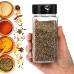 Bekith 16 Pack 9 oz Plastic Spice Jars with Black Cap, Plastic Spice Bottles Empty Seasoning Containers for Storing Spice, Herbs and Powders - Image 5