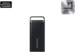 Samsung T5 EVO Portable SSD 8TB, USB 3.2 Gen 1 External Solid State Drive, Seq. Read Speeds Up to 460MB/s for Gaming and Content Creation, MU-PH8T0S/AM, Black - Image 3