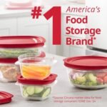 Rubbermaid EasyStore Rectangle and Square Containers, 22-Piece Set, Food Storage Containers with Lids - Image 6