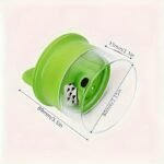 1PC Multi-Functional Kitchen Spiral Grater, Rotating Carrot Cucumber Peeler and Spiralizer, Vegetable Cutter - Image 4