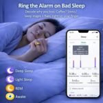 Smart Ring Health & Fitness Tracker for Men & Women, Heart Rate, SPO₂, Sleep & Activity Monitoring, IP68 Waterproof, Long Battery Life, Family Care Mode, No Subscription Fee (Gold, 9) - Image 4