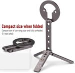 Ultra-Compact Magnetic Tripod for iPhone | Foldable Hook Design, 20 N52 Magnets, Cold Shoe & 1/4" Screw - Phone Stand for iPhone 12-17 & MagSafe Devices - Image 3