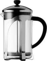 French Press Coffee Maker Percolator Pot,800ml Clear Superiour Glass,Insulated.Ideal for Tea,Coffee.Superiour Filter Press - Image 4