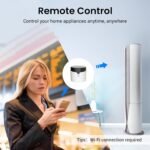 Broadlink RM5plus Universal Infrared Remote, Voice Control with Alexa & Google Home, Wi-Fi Smart Home Hub for TV, AC and Audio (IR 38KHz), 2.4GHz Wi-Fi Only - Image 3