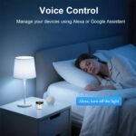 Broadlink RM5plus Universal Infrared Remote, Voice Control with Alexa & Google Home, Wi-Fi Smart Home Hub for TV, AC and Audio (IR 38KHz), 2.4GHz Wi-Fi Only - Image 4