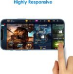 JETech Screen Protector for iPhone 16e 2025, iPhone 13/13 Pro 6.1-Inch, Tempered Glass Film, 3-Pack - Image 4