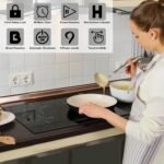 Karinear 30 Inch Induction Cooktop, 4 Burners Electric Cooktop With Touch Control, 9 Power Level Drop-in Induction Stove top, Child Safety Lock & Timer, 7200w,220V, No Plug(come with a pot) - Image 3