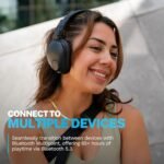 JLab Studio Pro+ Bluetooth Wireless Over-Ear Headphones, Black - Image 3