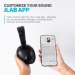 JLab Studio Pro+ Bluetooth Wireless Over-Ear Headphones, Black - Image 4
