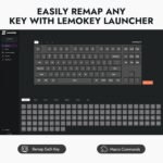 LEMOKEY X1 Wired Mechanical Keyboard, QMK Programmable TKL Layout with Pre-Lubed Tactile Switch, North-Facing Red Backlit NKRO Compatible with Windows - Image 3
