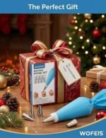 Piping Bags and Tips Set, Reusable Cake Decorating Supplies with 2 Reusable Bags, 12 Icing Tips, 2 Silicone Rings, 2 Couplers and 3 Scrapers, Cake Baking Tools for Cookie Icing Cupcakes - Image 6