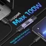 USB C Female to Female Adapter,USB c Coupler Female to Female 100W Power Delivery, 40Gbps USB c to c Female with 8K 60Hz Video Display Compatible for iPad, MacBook,Thunderbolt 4/3 (2Pack) - Image 3