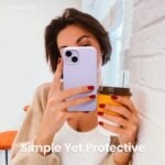 ORNARTO Compatible with iPhone 14 Case 6.1, Slim Liquid Silicone 3 Layers Full Phone Covered Soft Gel Rubber Case Protective Phone Cover 6.1 Inch-Pastel Lilac - Image 6