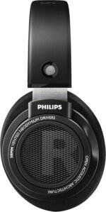 Philips Audio SHP9500 HiFi Precision Stereo Over-Ear Headphones (Black) - Image 3