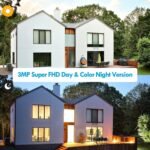 Solar Security Cameras Wireless Outdoor, Wireless Cameras for Home/Outdoor Security, 355°PTZ, 3MP 2K FHD WiFi Camera with Spotlight, Motion Detection, Siren, Color Night Vision, SD/Cloud - Image 4