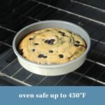 Sur La Table Kitchen Essentials Bake Sale 9 Inch PFOA, PFAS, PTFE Free Nonstick Round Cake Pan - Linen White - Image 4