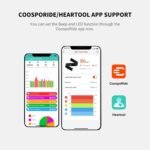 COOSPO Heart Rate Monitor Chest Strap H9Z, HRM Bluetooth 5.0 ANT+,Heart Rate Monitor Chest Sensor with Rechargeable Battery - Image 5