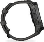 Garmin Instinct 2X Solar, Rugged GPS Smartwatch, Built-in Flashlight, Solar Charging Capability, Multi-Band GNSS, Graphite (Renewed) - Image 4