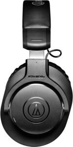 Audio-Technica ATH-M20xBT Wireless Over-Ear Headphones, Black - Image 3