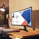 SAMSUNG 24" Essential S3 (S36GD) Series FHD 1800R Curved Computer Monitor, 100Hz, Game Mode, Advanced Eye Comfort, HDMI and D-sub Ports, LS24D366GANXZA - Image 6