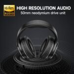 OneOdio Wired Headphones - Over Ear Headphones with Noise Isolation Dual Jack Professional Studio Monitor & Mixing Recording Headsets for Guitar Amp Drum Podcast Keyboard PC Computer - Image 4